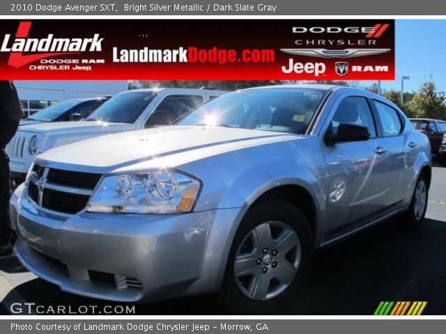 2010 Dodge Avenger SXT in Bright Silver Metallic