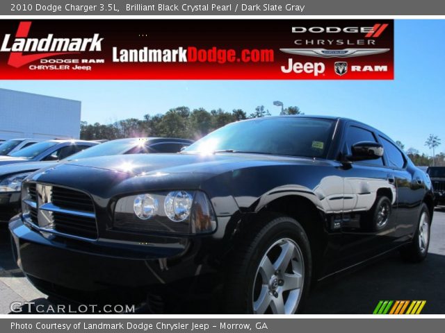 2010 Dodge Charger 3.5L in Brilliant Black Crystal Pearl