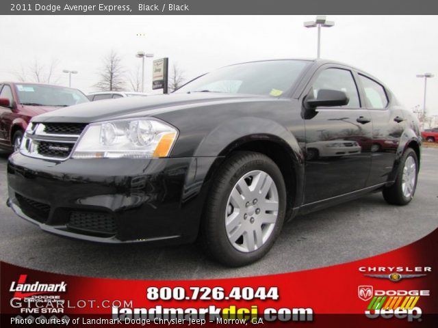 2011 Dodge Avenger Express in Black
