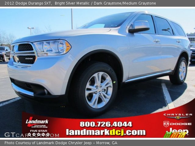2012 Dodge Durango SXT in Bright Silver Metallic