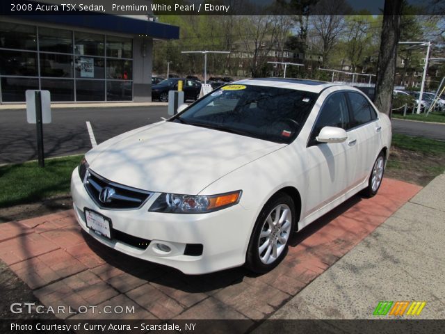 2008 Acura TSX Sedan in Premium White Pearl