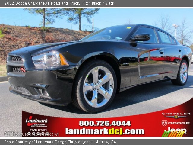 2012 Dodge Charger R/T Road and Track in Pitch Black
