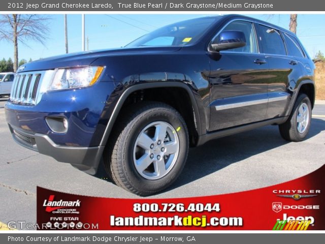 2012 Jeep Grand Cherokee Laredo in True Blue Pearl