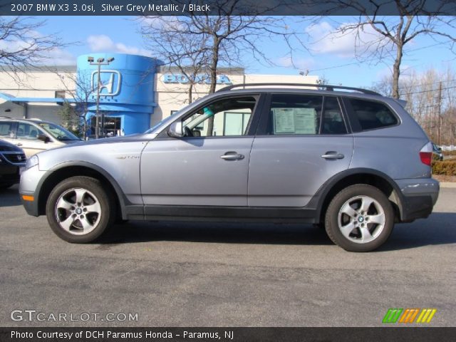 2007 BMW X3 3.0si in Silver Grey Metallic