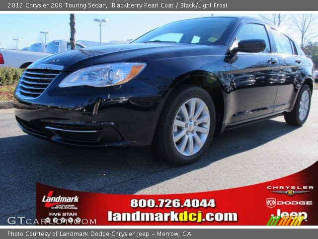 2012 Chrysler 200 Touring Sedan in Blackberry Pearl Coat