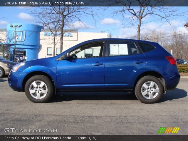 2009 Nissan Rogue S AWD in Indigo Blue