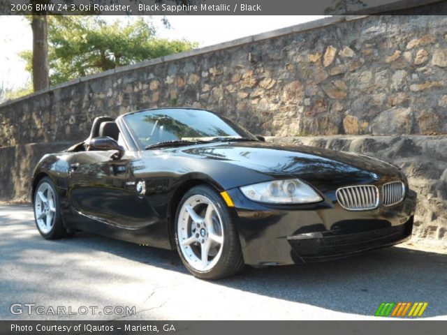 2006 BMW Z4 3.0si Roadster in Black Sapphire Metallic