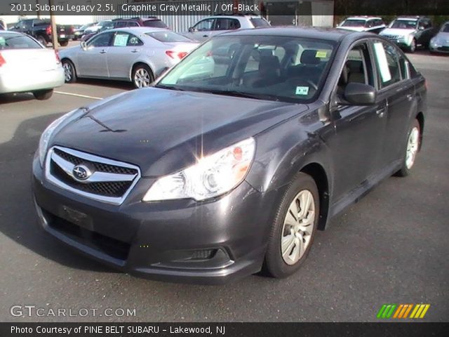 2011 Subaru Legacy 2.5i in Graphite Gray Metallic