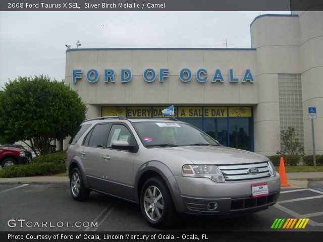 2008 Ford Taurus X SEL in Silver Birch Metallic