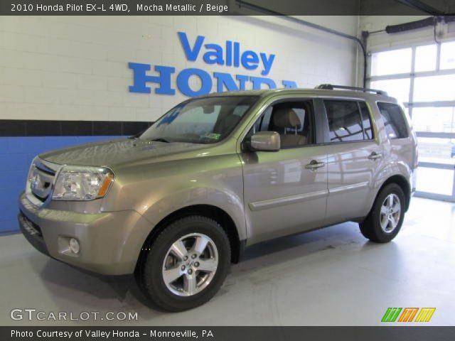 2010 Honda Pilot EX-L 4WD in Mocha Metallic