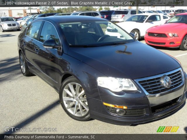 2007 Volkswagen Passat 2.0T Sedan in Blue Graphite Metallic