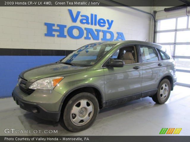 2009 Honda CR-V LX 4WD in Green Tea Metallic