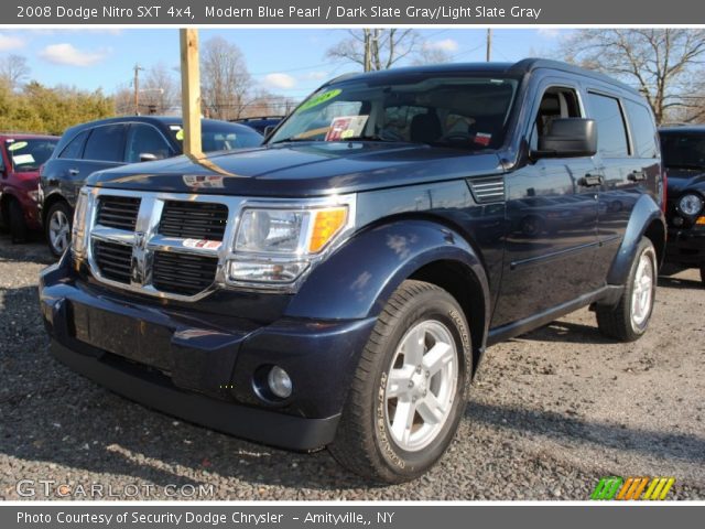 2008 Dodge Nitro SXT 4x4 in Modern Blue Pearl
