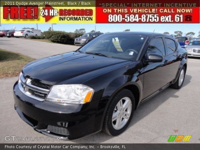 2011 Dodge Avenger Mainstreet in Black