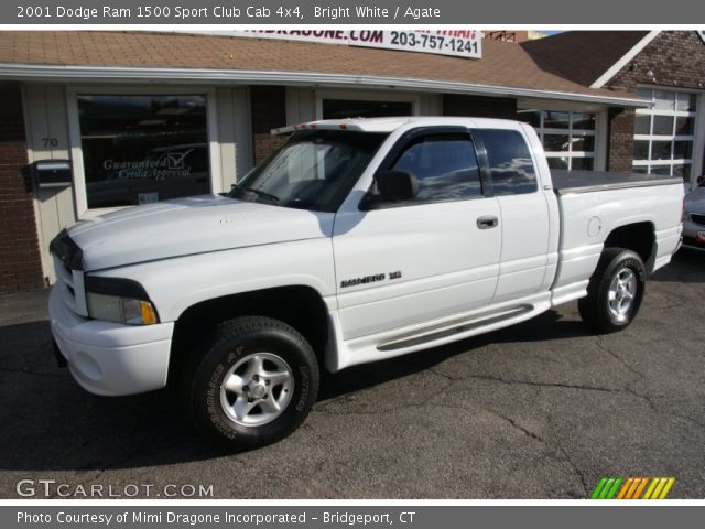 2001 Dodge Ram 1500 Sport Club Cab 4x4 in Bright White