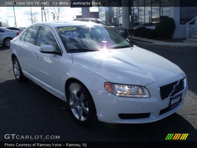 2009 Volvo S80 T6 AWD in Ice White