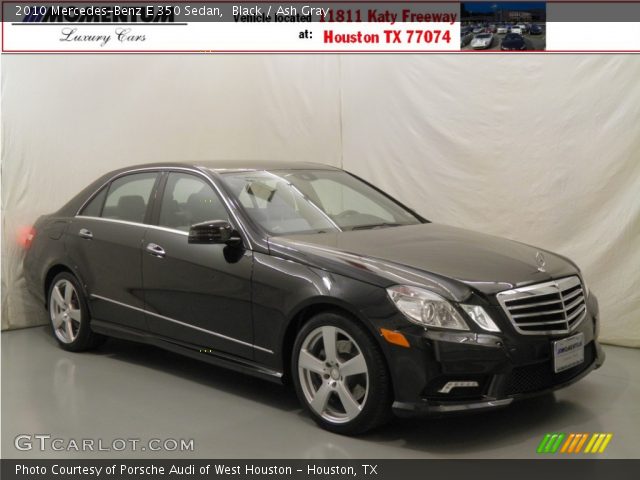 2010 Mercedes-Benz E 350 Sedan in Black