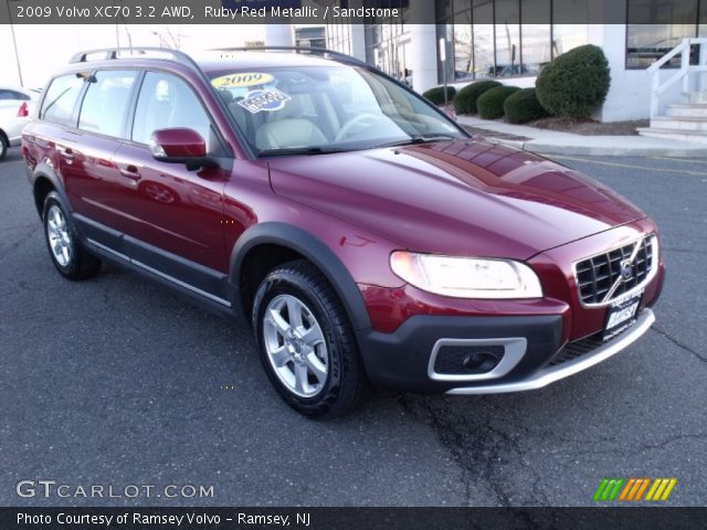 2009 Volvo XC70 3.2 AWD in Ruby Red Metallic