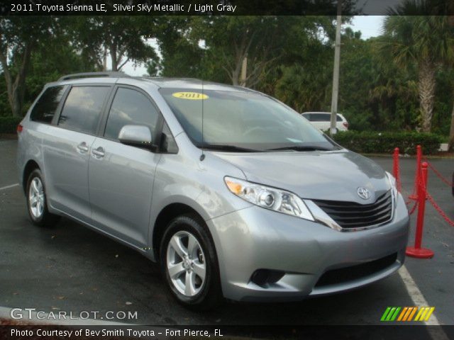 2011 Toyota Sienna LE in Silver Sky Metallic