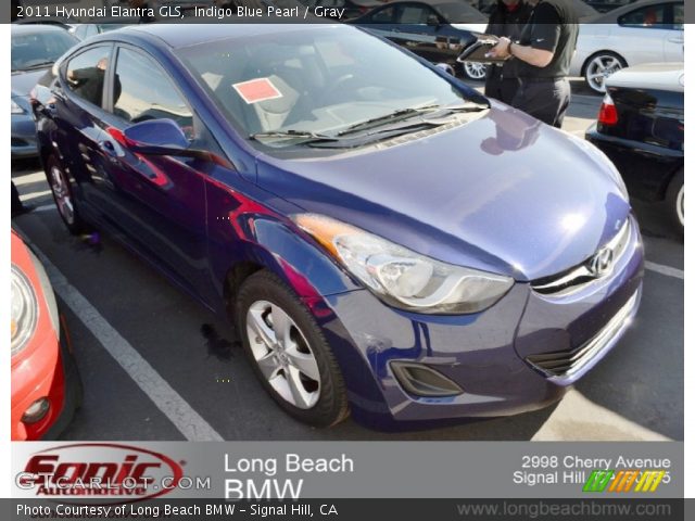 2011 Hyundai Elantra GLS in Indigo Blue Pearl