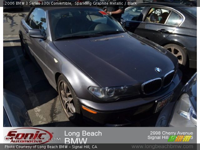 2006 BMW 3 Series 330i Convertible in Sparkling Graphite Metallic