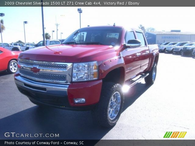 2009 Chevrolet Silverado 1500 LT Z71 Crew Cab 4x4 in Victory Red