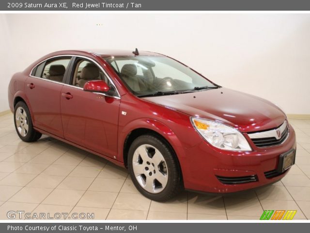 2009 Saturn Aura XE in Red Jewel Tintcoat