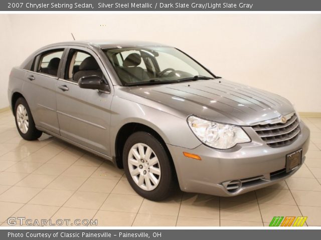 2007 Chrysler Sebring Sedan in Silver Steel Metallic