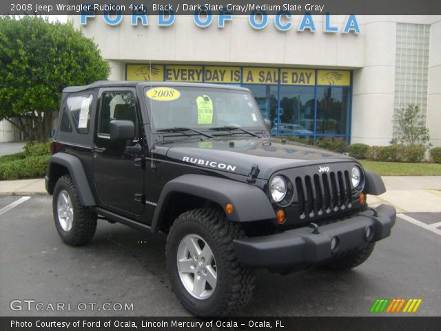 2008 Jeep Wrangler Rubicon 4x4 in Black