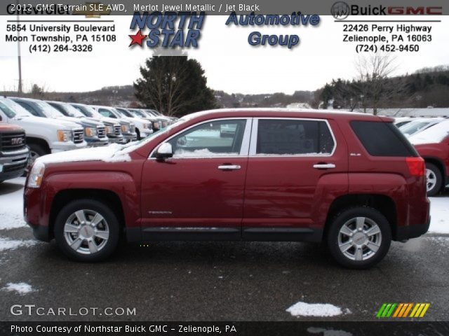 2012 GMC Terrain SLE AWD in Merlot Jewel Metallic