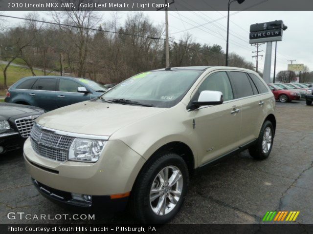 2010 Lincoln MKX AWD in Gold Leaf Metallic