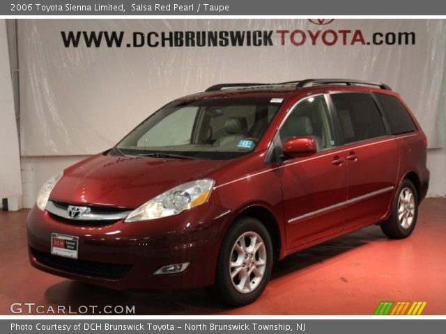 2006 Toyota Sienna Limited in Salsa Red Pearl