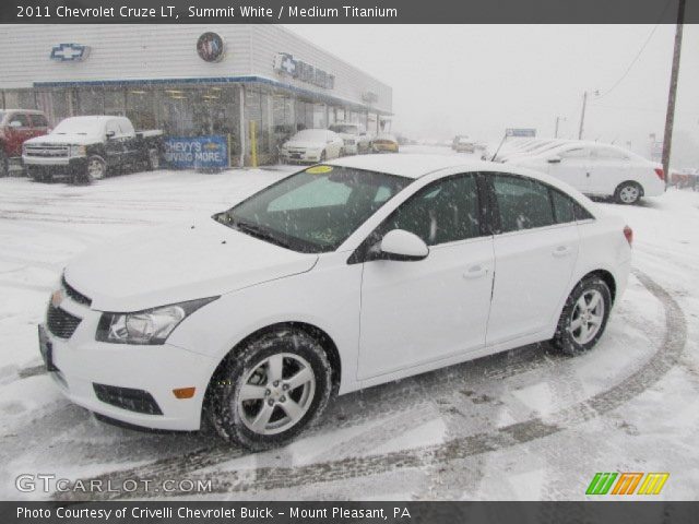 2011 Chevrolet Cruze LT in Summit White