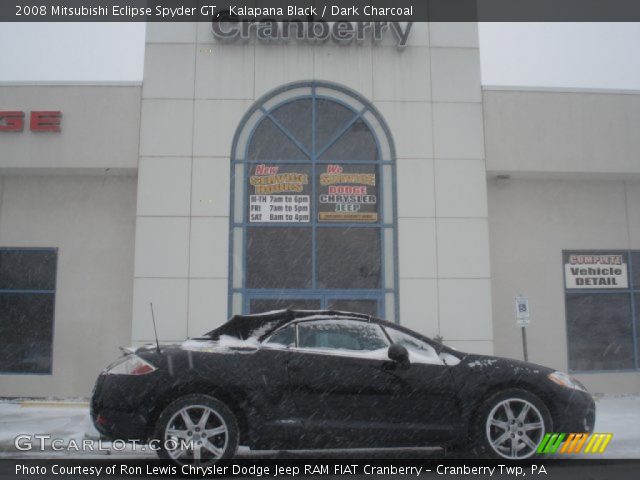 2008 Mitsubishi Eclipse Spyder GT in Kalapana Black