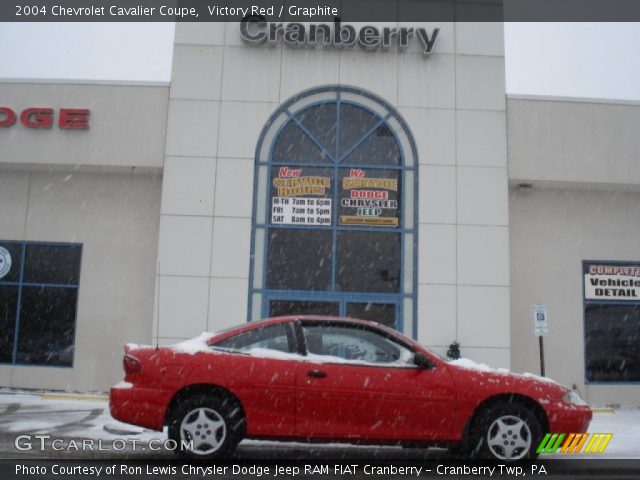 2004 Chevrolet Cavalier Coupe in Victory Red