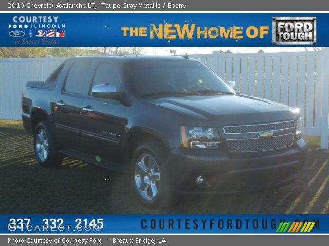 2010 Chevrolet Avalanche LT in Taupe Gray Metallic