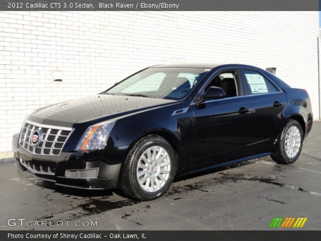 2012 Cadillac CTS 3.0 Sedan in Black Raven