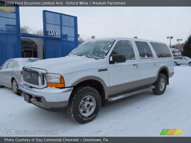 2000 Ford Excursion Limited 4x4 in Oxford White