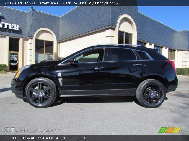 2012 Cadillac SRX Performance in Black Ice Metallic