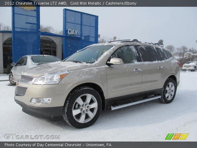 2012 Chevrolet Traverse LTZ AWD in Gold Mist Metallic