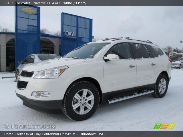 2012 Chevrolet Traverse LT AWD in White