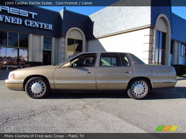 1999 Cadillac DeVille Sedan in Gold Firemist