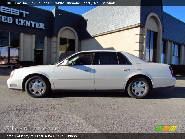 2002 Cadillac DeVille Sedan in White Diamond Pearl