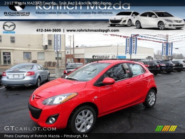 2012 Mazda MAZDA2 Touring in True Red