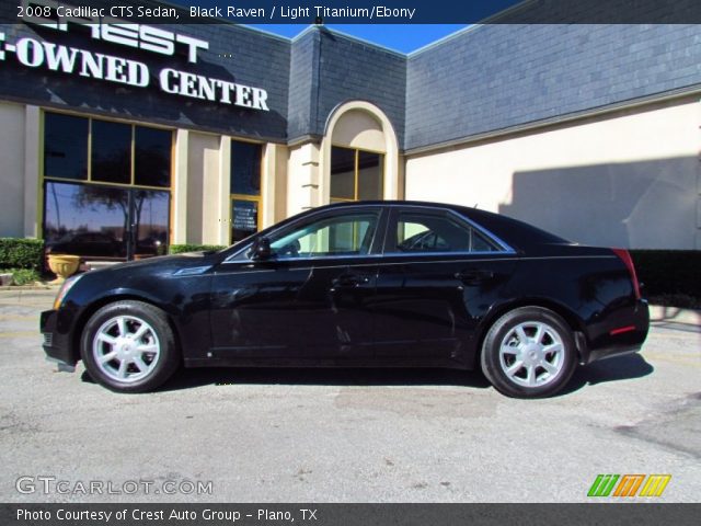 2008 Cadillac CTS Sedan in Black Raven