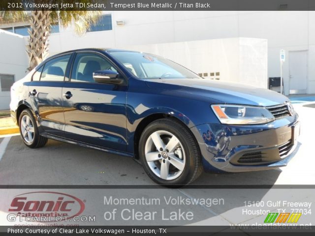 2012 Volkswagen Jetta TDI Sedan in Tempest Blue Metallic