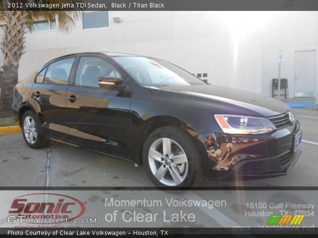 2012 Volkswagen Jetta TDI Sedan in Black