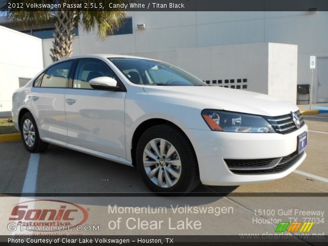 2012 Volkswagen Passat 2.5L S in Candy White