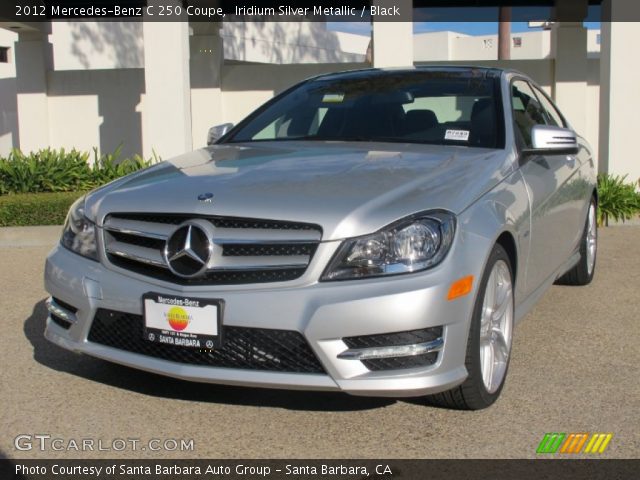 2012 Mercedes-Benz C 250 Coupe in Iridium Silver Metallic