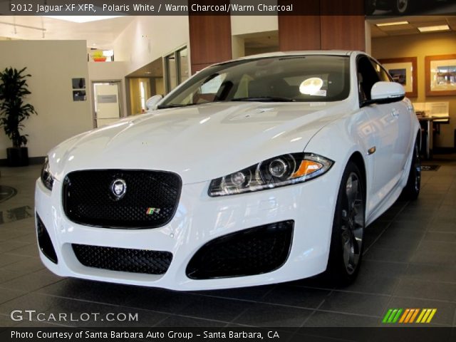 2012 Jaguar XF XFR in Polaris White